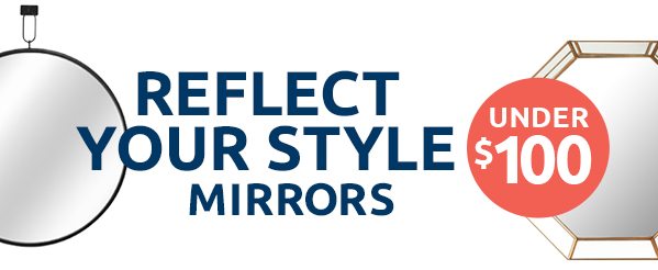 Reflect Your Style Mirror Under $100 