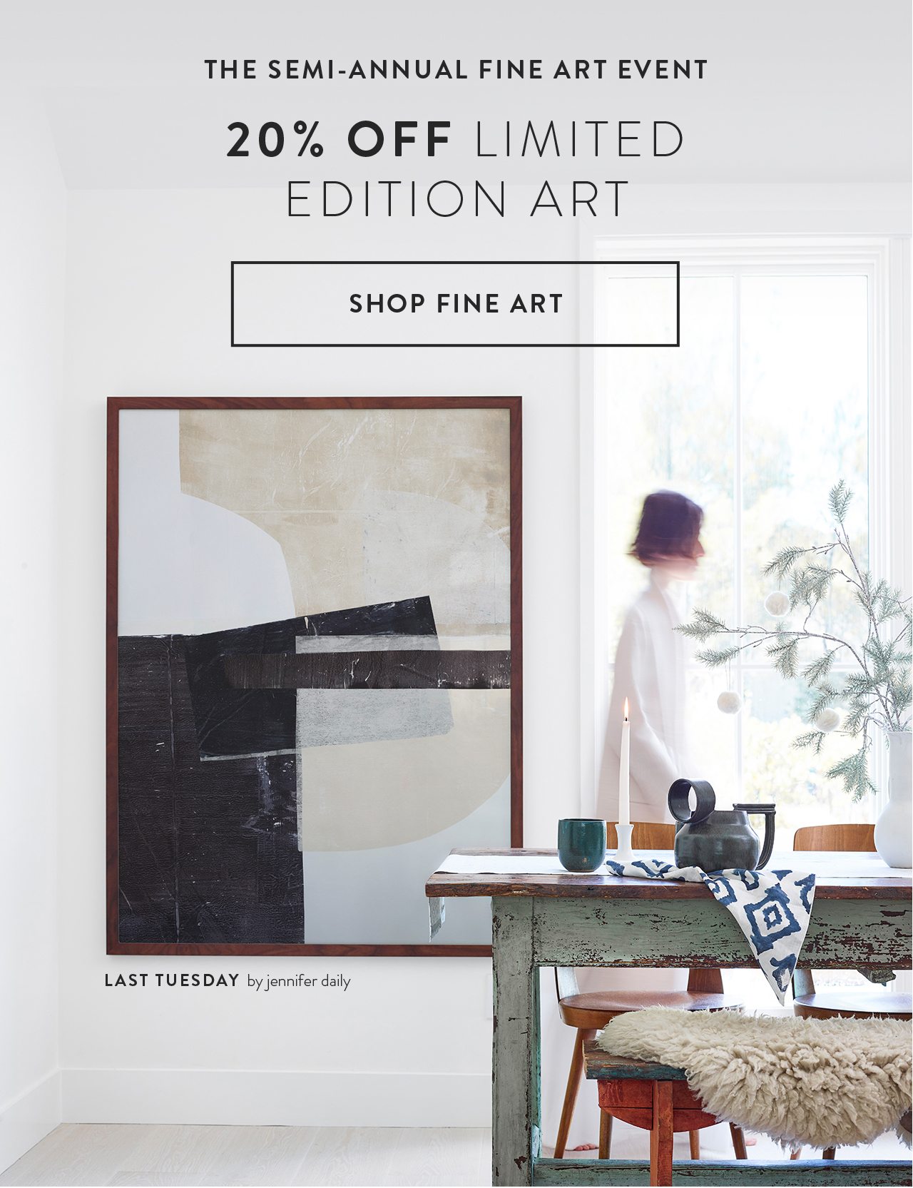 Up to 20% off limited edition art.