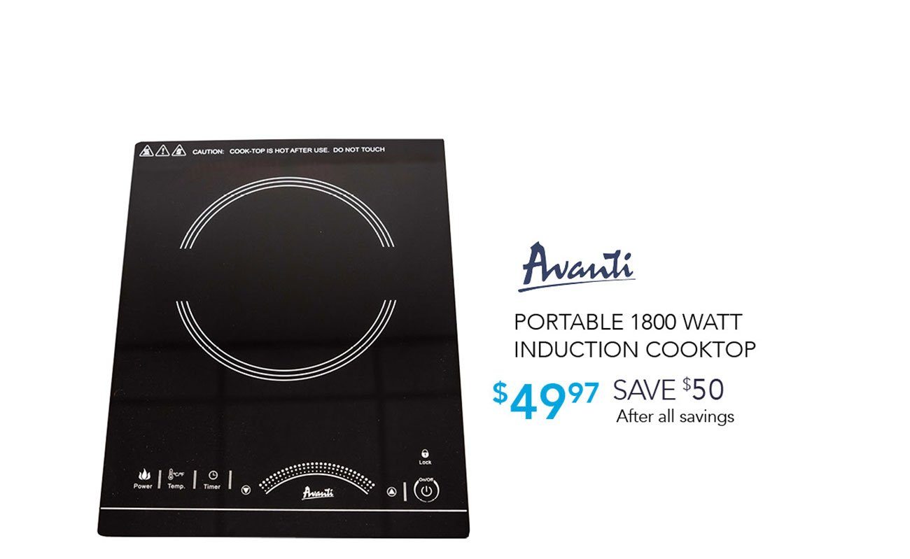 Avanti-induction-cooktop