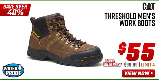 CAT Threshold Men's Work Boots