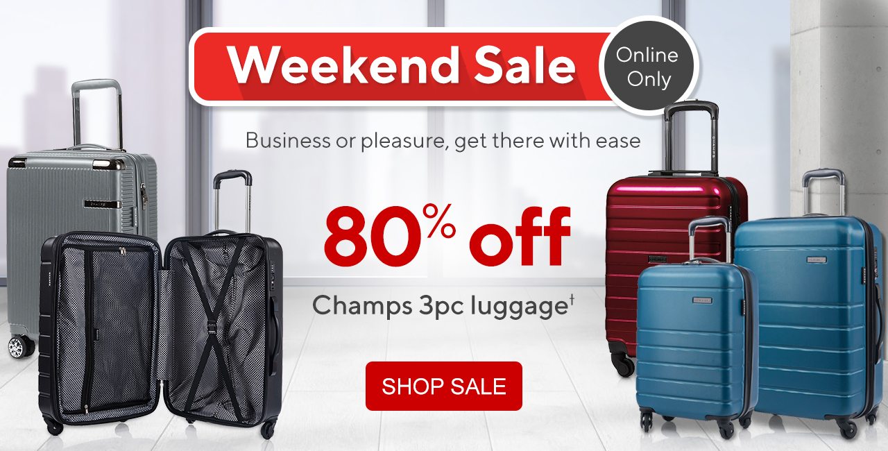 staples luggage sale