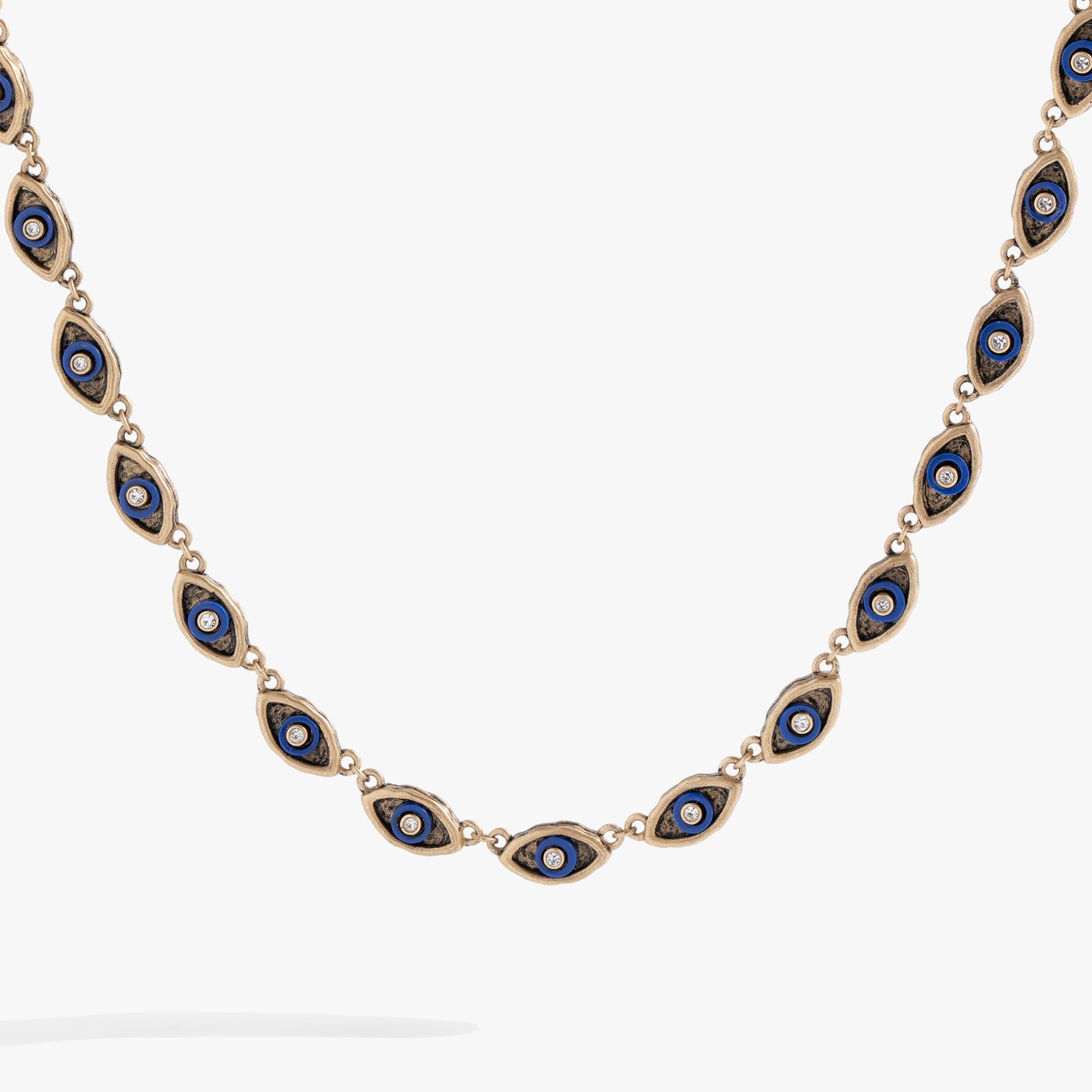 Image of Untamed Evil Eye Chain Necklace 18"