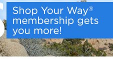 Shop Your Way® membership gets you more!