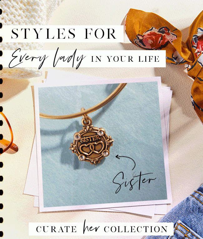 Get your stack started with a meaningful charm bangle.