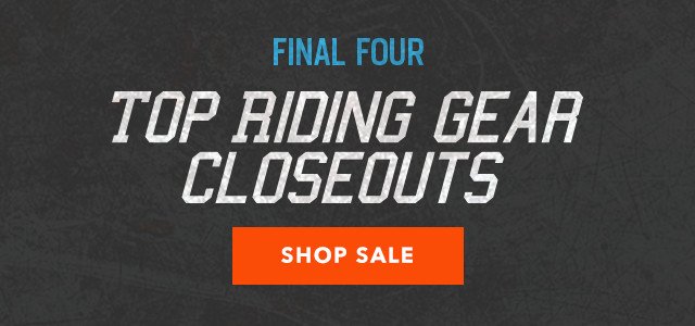 Final Four: Top Riding Gear Closeouts - Shop Sale