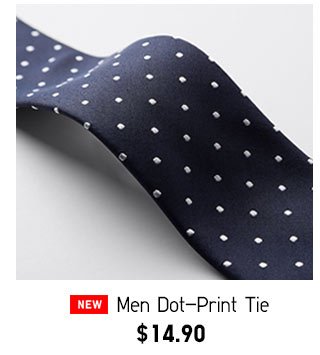 MEN DOT-PRINT TIE - SHOP NOW