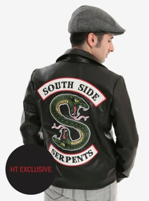 Riverdale Serpents Faux Leather Jacket HT Exclusive