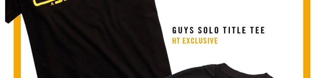 Guys Solo Title Tee