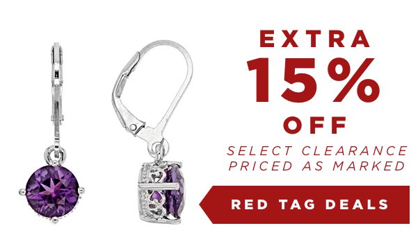 Red Tag EXTRA 15% off Select Clearance 