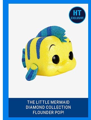The Little Mermaid Diamond Collection Flounder Pop!