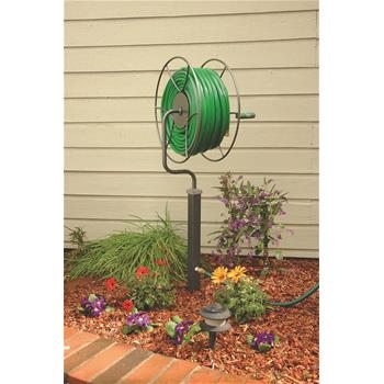 Swiveling Free-standing Water Hose Reel