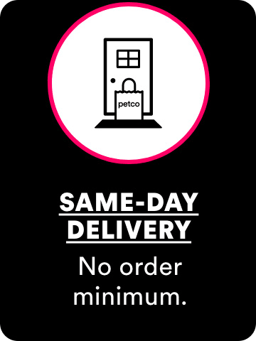 Free Same-Day Delivery, no order minimum