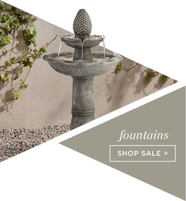 Fountains - Shop Sale