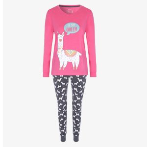 Womens llama pyjamas