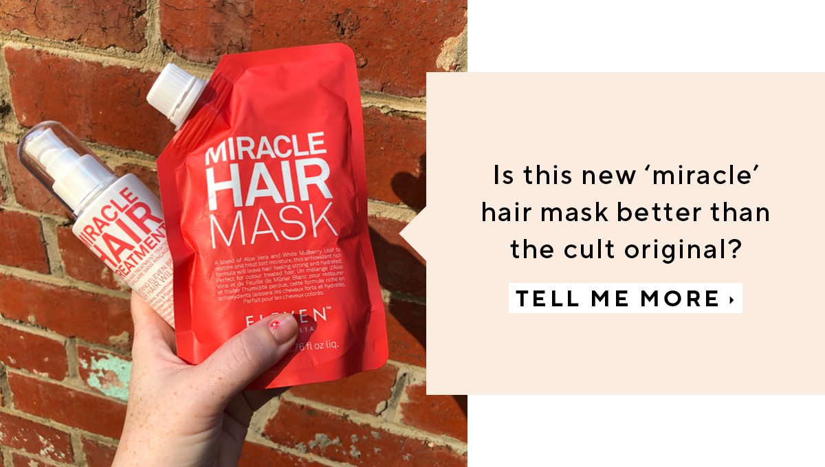 Is this new 'miracle' hair mask better than the cult original? 