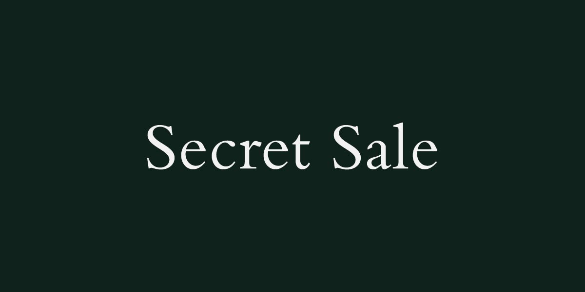 Mulberry secret discount sales