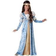 Girls Renaissance Maiden Costume