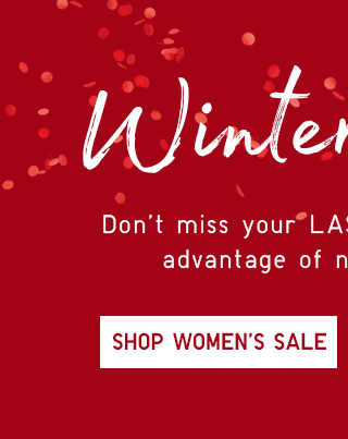 WINTER SALE - SHOP WOMEN