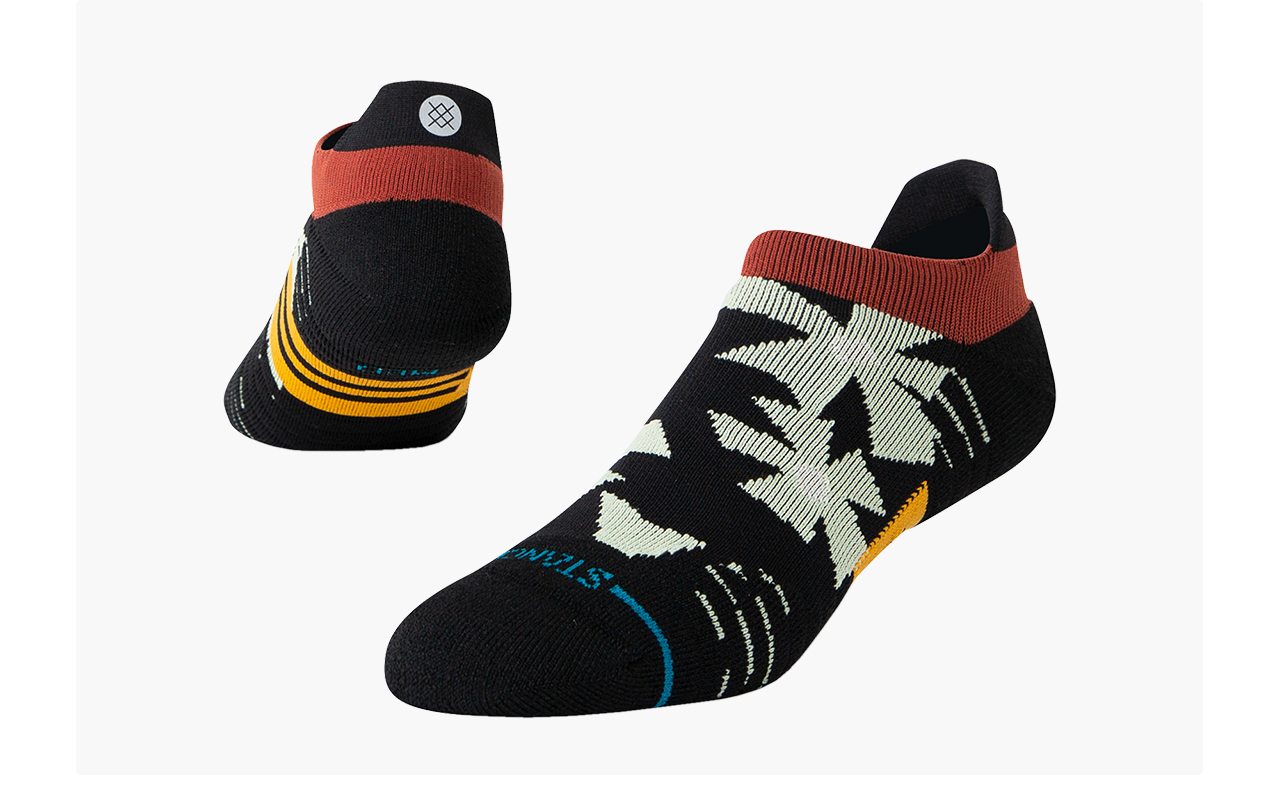 Stance Performance Tab Socks - Century - Black