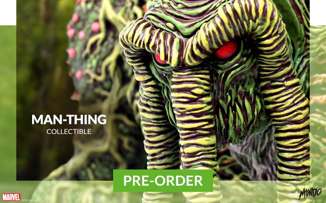 Man-Thing Vinyl Collectible by Mondo