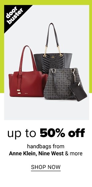 Up to 50% off HB feat. Anne Klein, Nine West & more - Shop Now