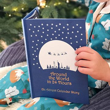 Personalised Advent Calendar Christmas Family Book