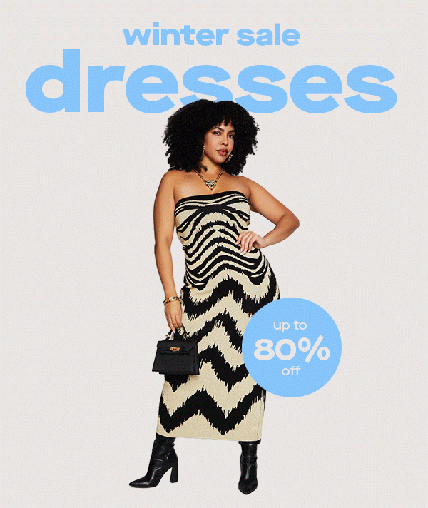 winter sale dresses up to 80% off