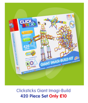 Clicksticks Giant Imagi-Build 420 Piece Set
