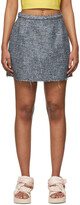 Blue Summer Mini Skirt