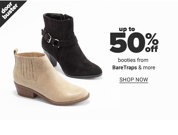 Up to 50% Off Booties from Baretraps & more - Shop Now