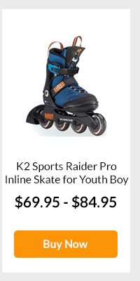 K2 Sports Raider Pro Inline Skate for Youth Boy