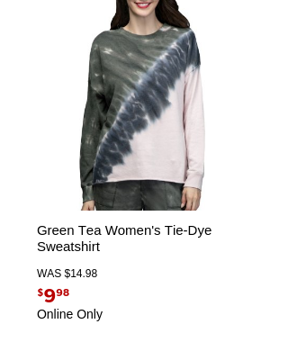 sam's club tie dye sweatshirt