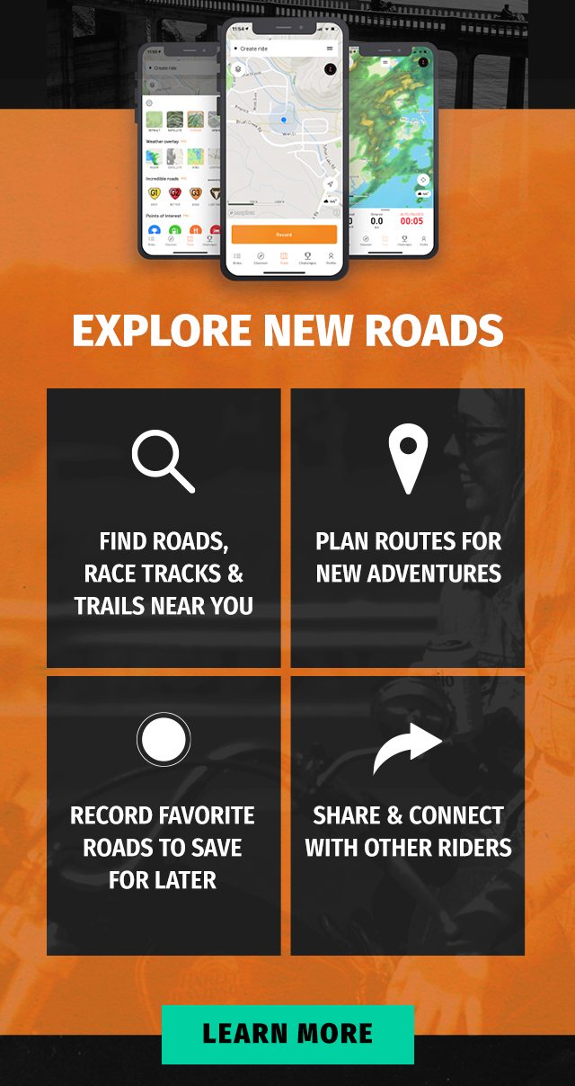 Find roads, race tracks and trails