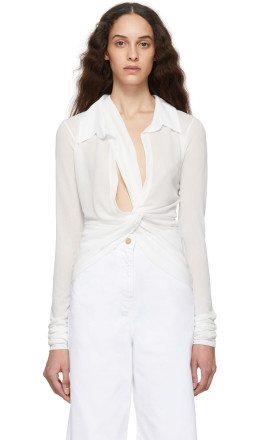 Jacquemus - White 'La Chemise Bellagio' Shirt