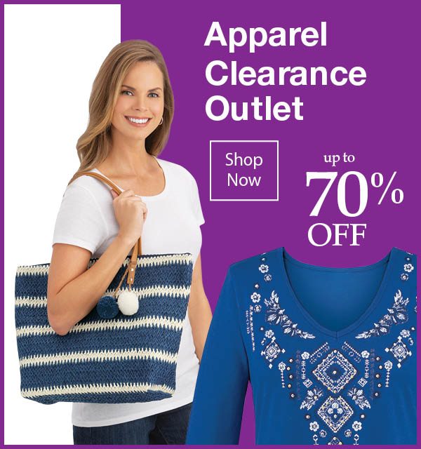 Shop Clearance Apparel