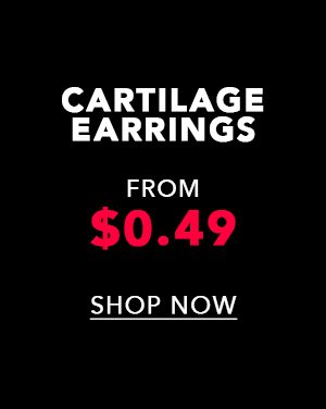 Shop Clearance Cartilage Earrings >