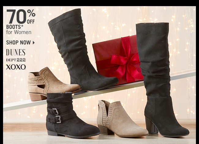 Shop 70% Off Boots* for Women