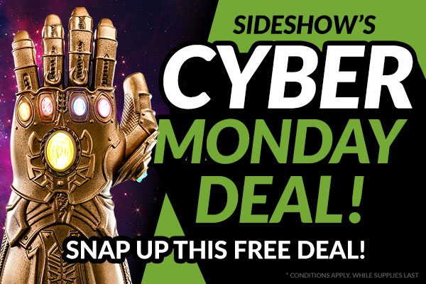 Get a FREE Infinity Gauntlet Quarter Scale Replica with in-stock purchases over $350!