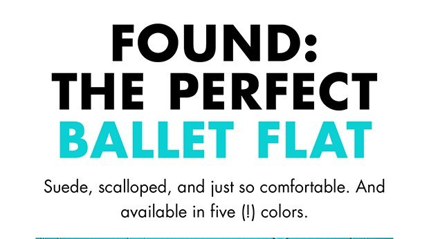 Found: The Perfect Ballet Flat