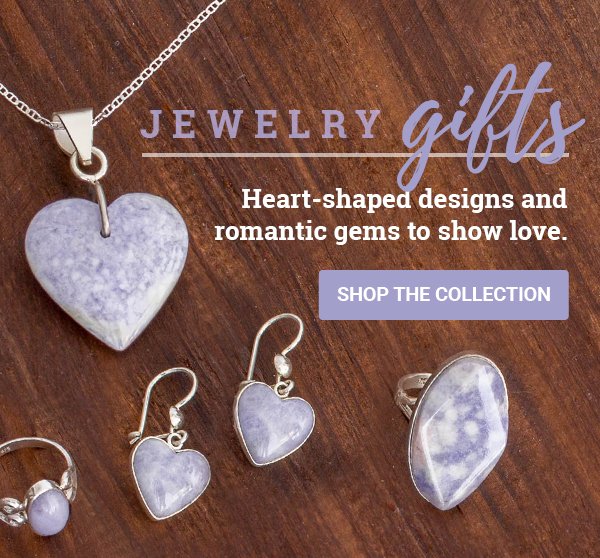 Jewelry Gifts - Heart-shaped designs and romantic gems to show love. SHOP THE COLLECTION