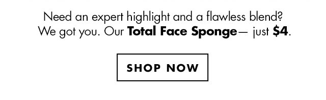 Total Face Sponge, just $4