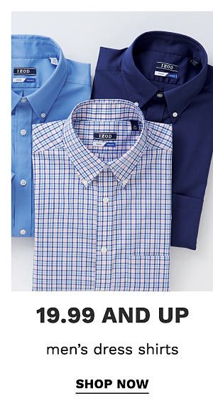 19.99 and up men's dress shirts