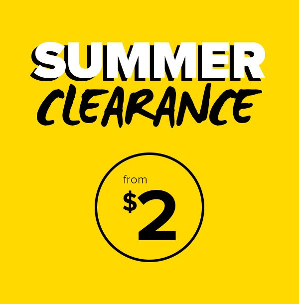 Shop Summer Clearance