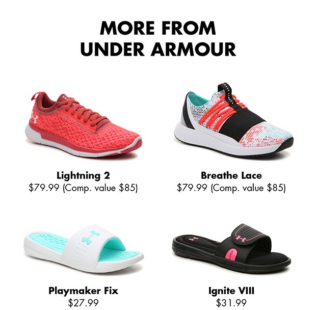 MORE FROM UNDER ARMOUR