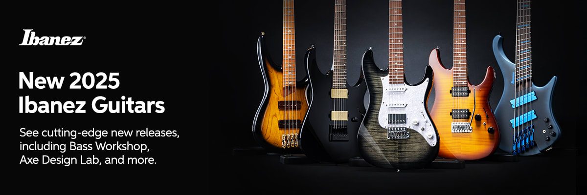 New 2025 Ibanez Guitars