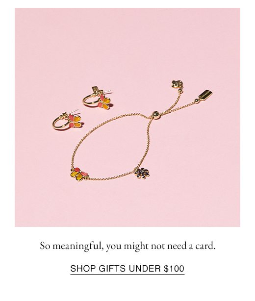 So meaningful, you might not need a card. SHOP GIFTS UNDER $250