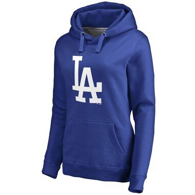 Fanatics Branded Los Angeles Dodgers Women's Royal Primary Logo Pullover Hoodie