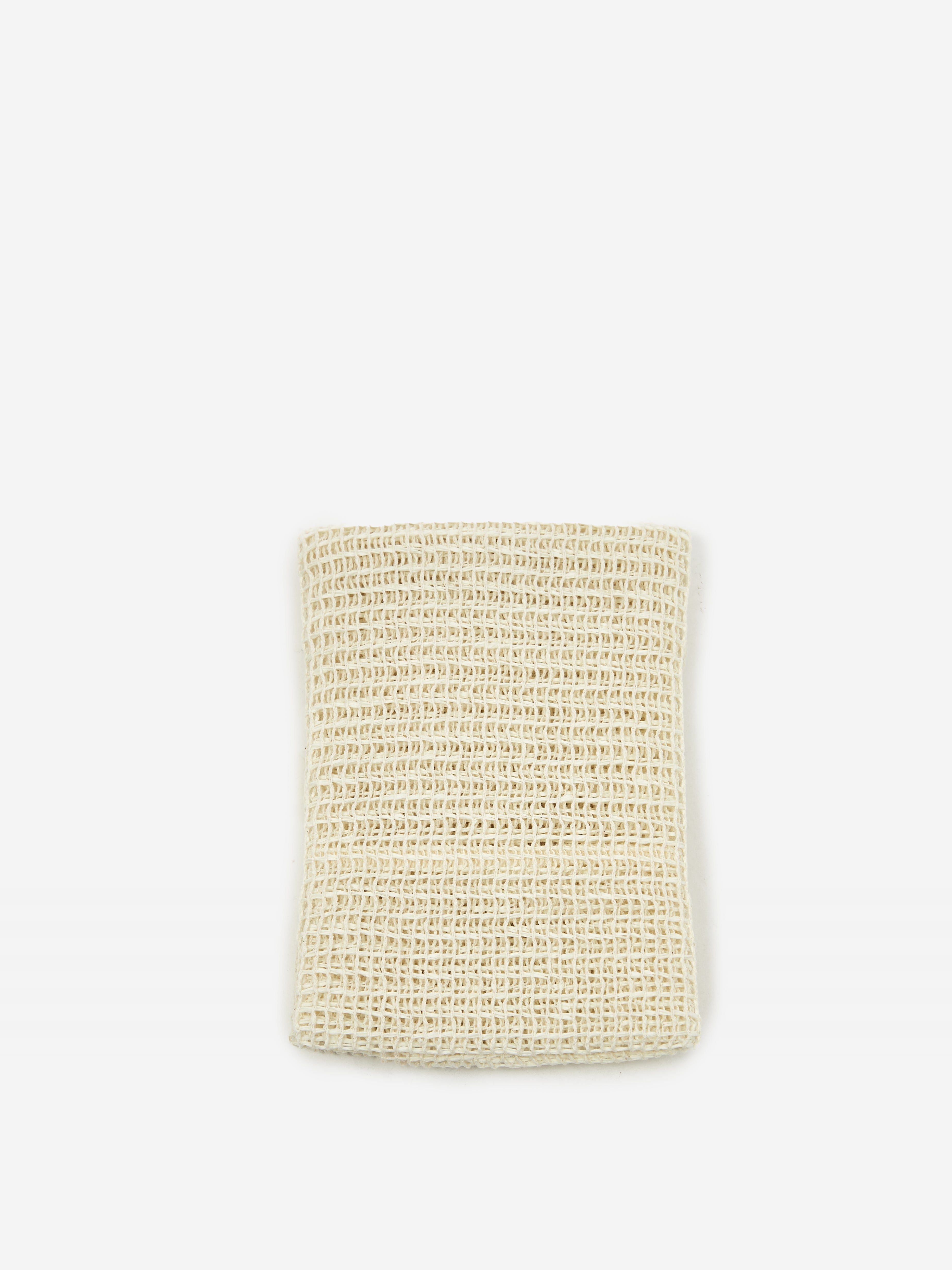 Image of Sasawashi Japanese Open Weave Exfoliating Towel - White