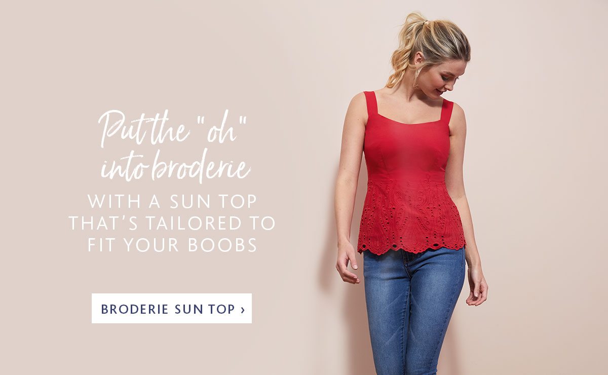 Shop Broderie Sun Top