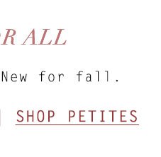 Shop petites.
